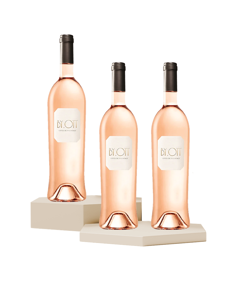Domaines Ott Cotes de Provence By Ott Rose - Pack of 3