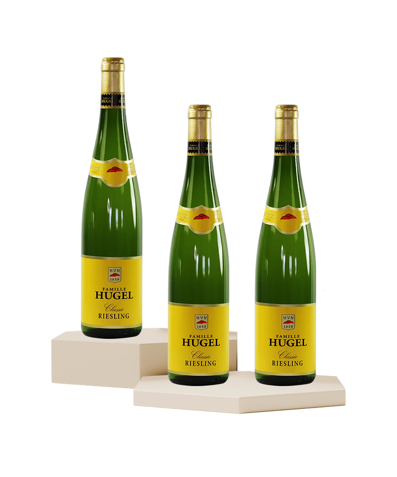 Famille Hugel & Fils Classic Riesling - Pack of 3