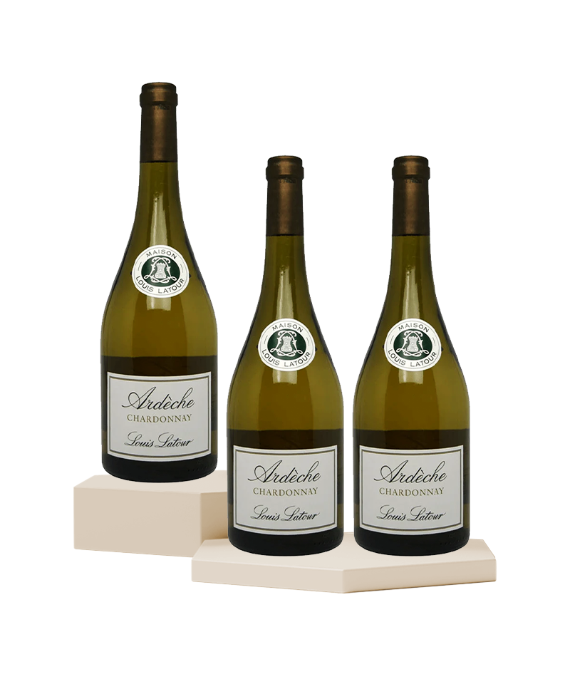 Louis Latour Chardonnay Ardeche - Pack of 3