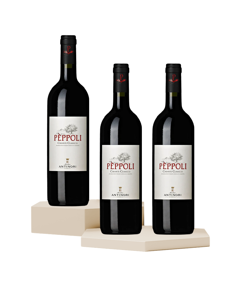 Marchesi Antinori Peppoli Chianti Classico DOCG - Pack of 3