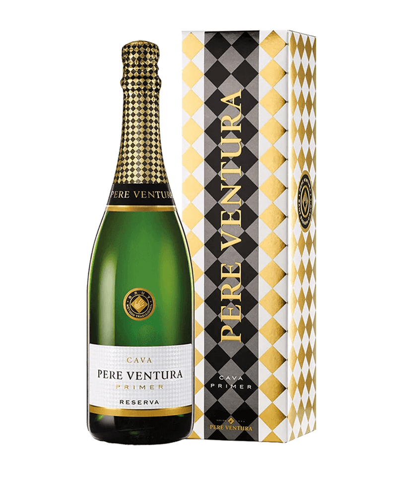 N.V. Pere Ventura Cava Brut reserva primer - Gift Box