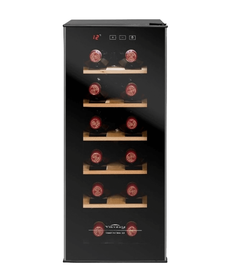 Vinvautz Wine Fridge - 12 Bottles Single Temp