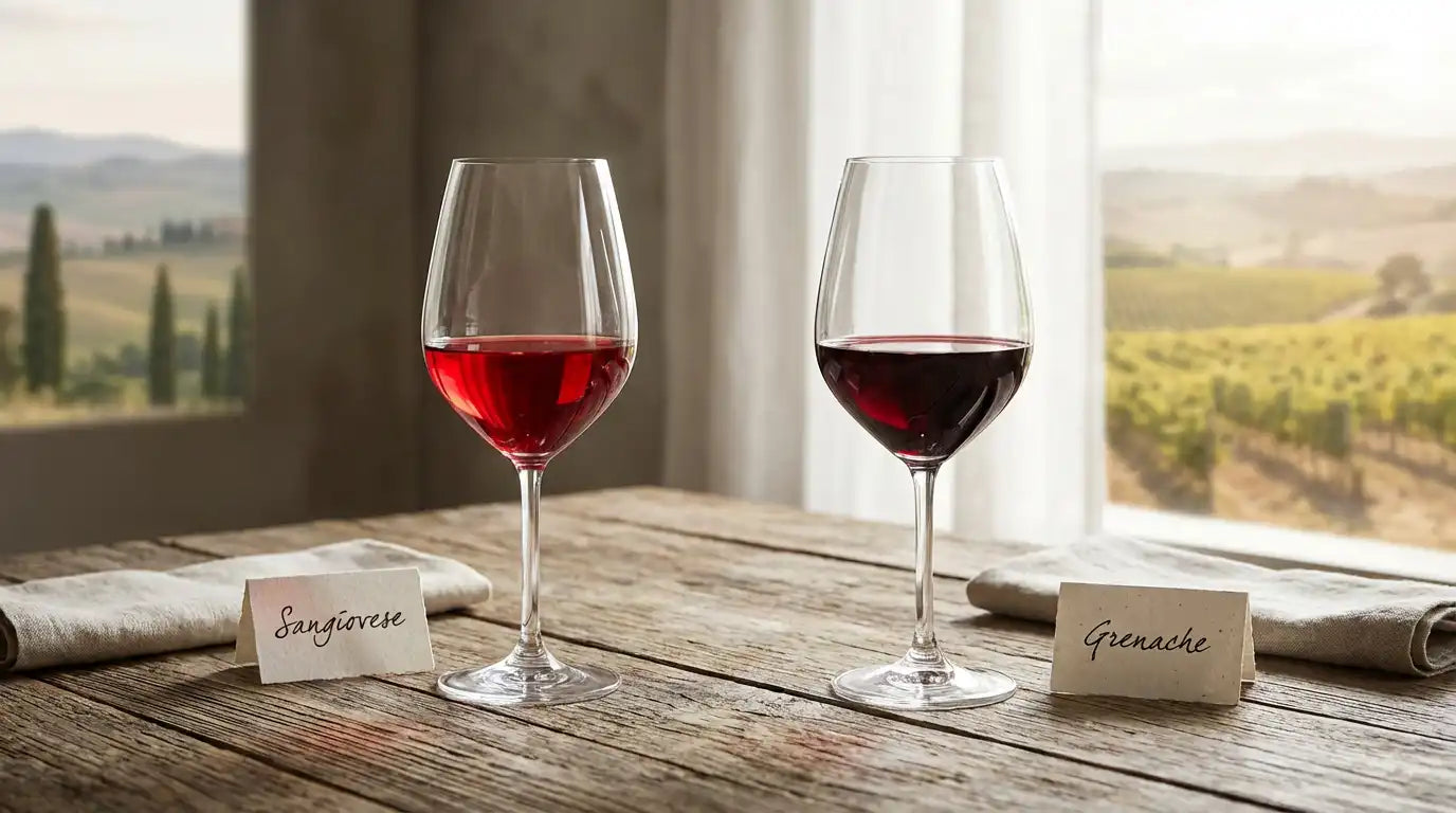 Sangiovese vs. Grenache - What is the difference?