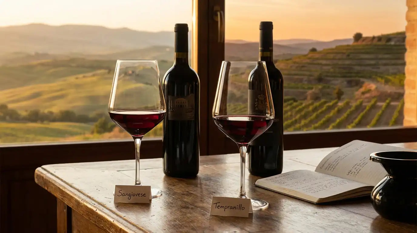 Sangiovese vs. Tempranillo - What is the difference?
