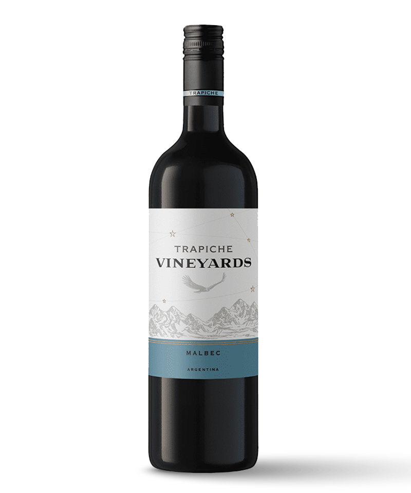 Trapiche Vineyards Malbec Front Bottle Shot