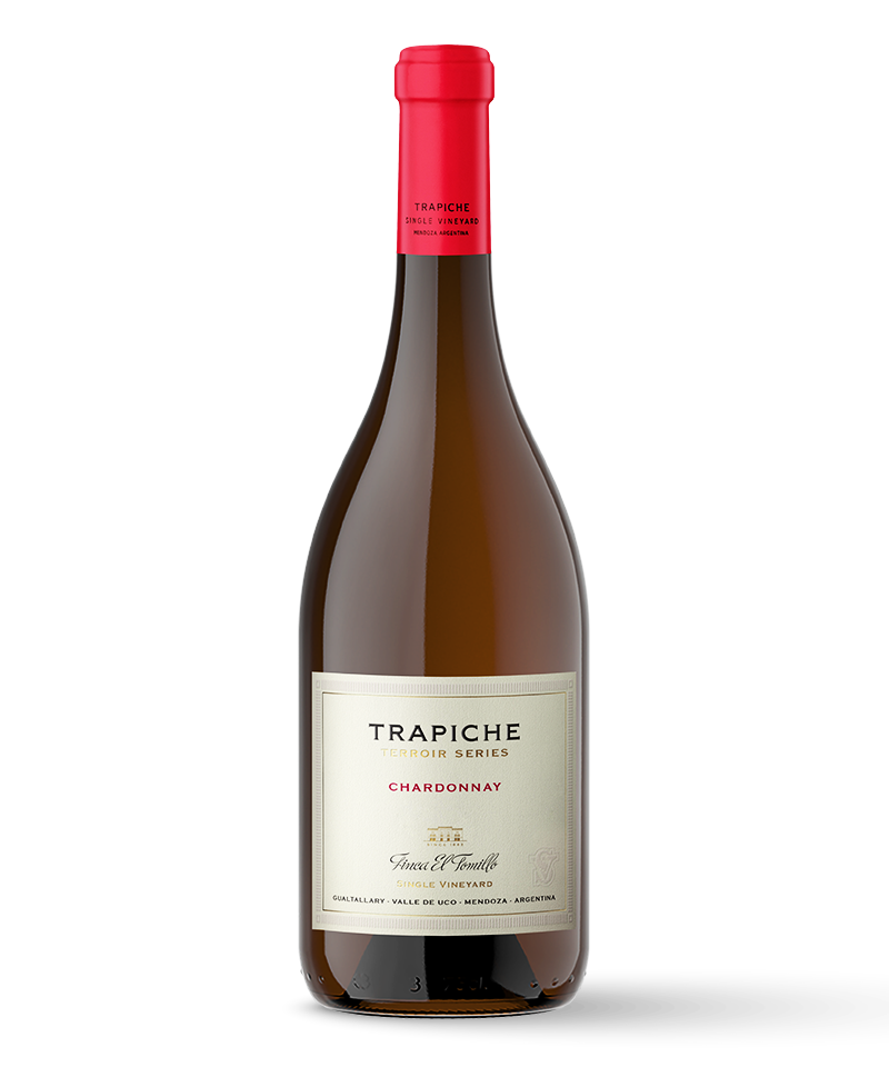 Trapiche Single Vineyard Chardonnay Finca el Tomillo Front Bottle Shot