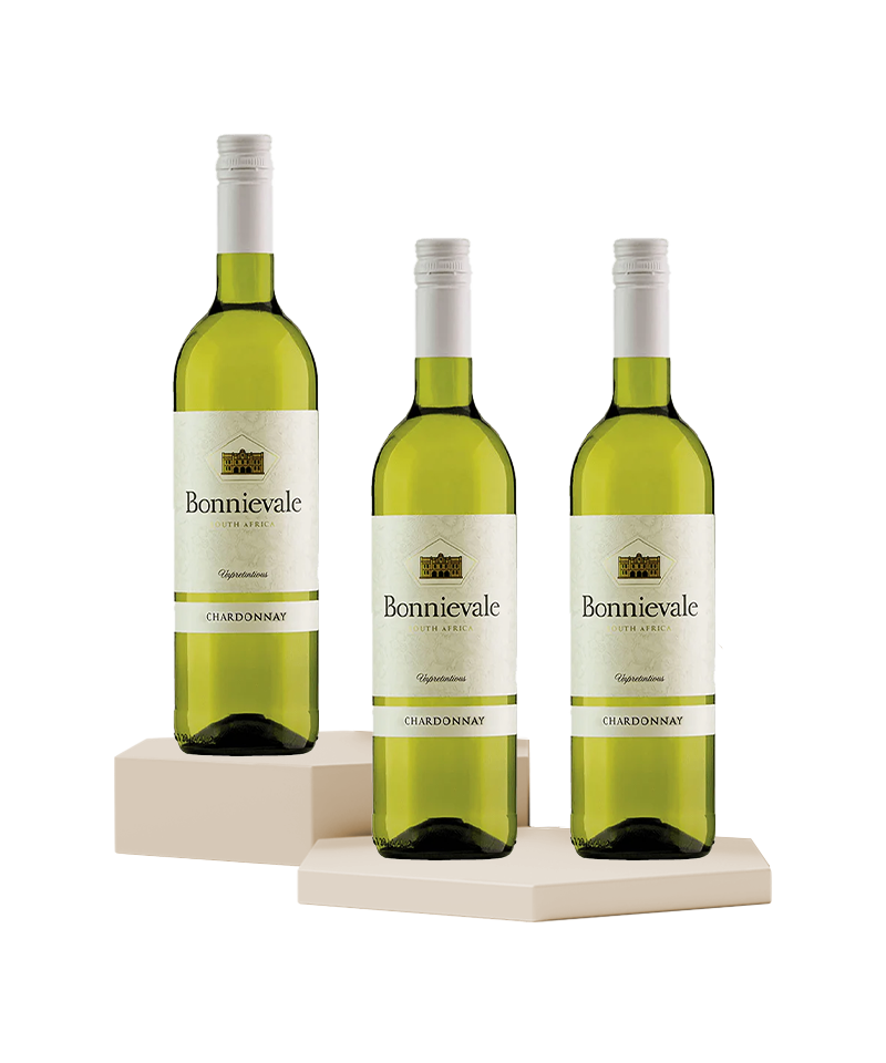 Bonneviale The River Collection Chardonnay - Pack of 3