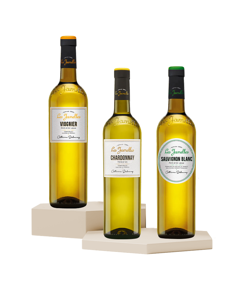 Les Jamelles White Wines - Pack of 3