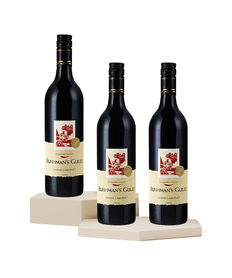 Bushman’s Gully Shiraz Cabernet  - Pack of 3