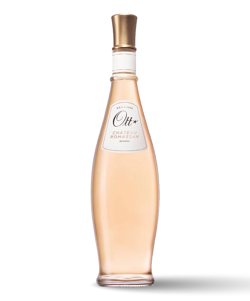 Domaine Ott Chateau Romassan Rose Front Bottle Shot