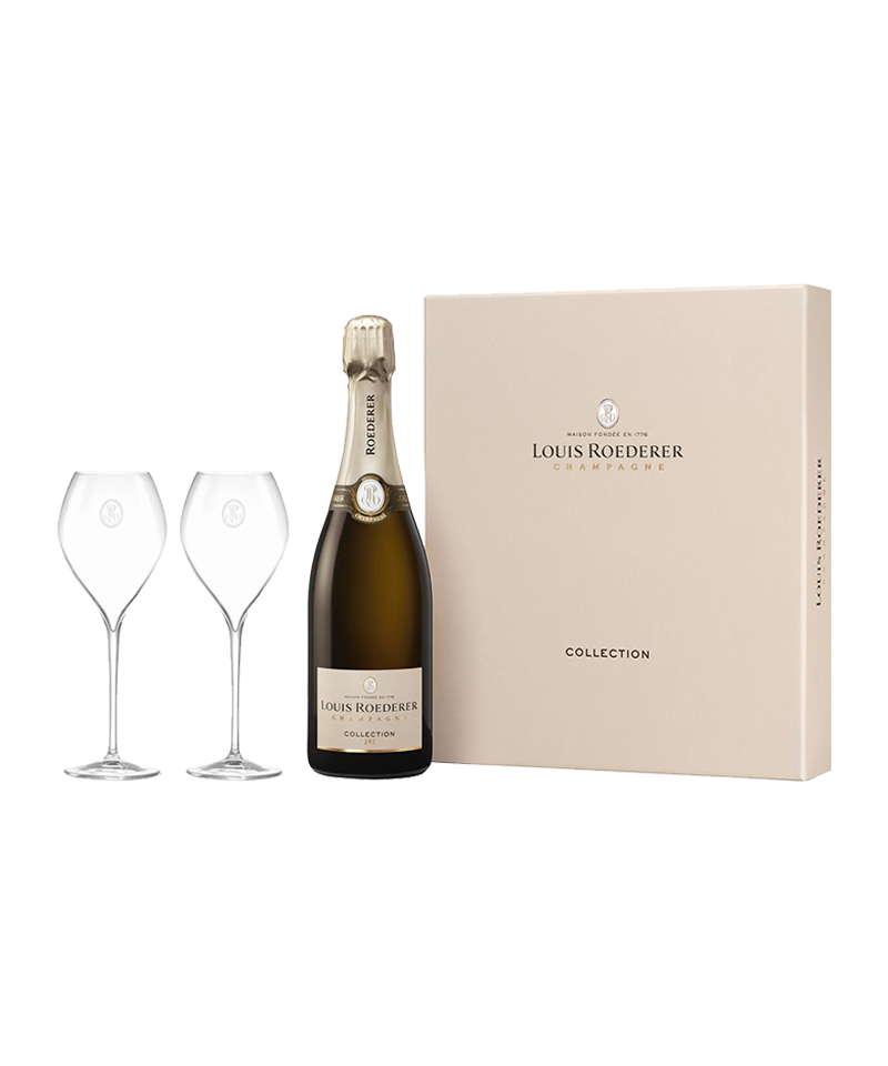 Louis Roederer Collection 242 Box (with 2 Glass)