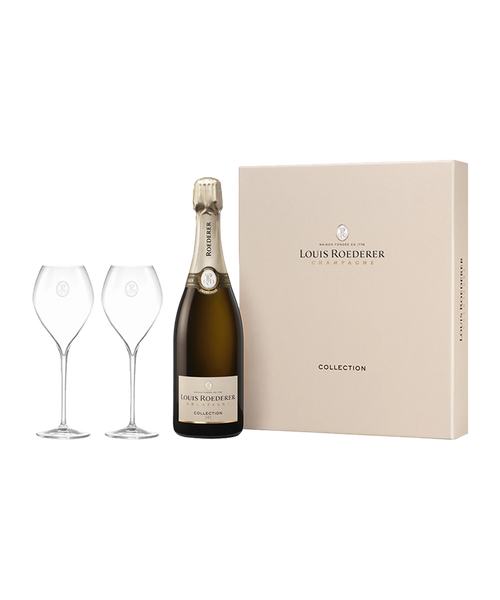 Louis Roederer Collection 242 Box (with 2 Glass) – Bidvino
