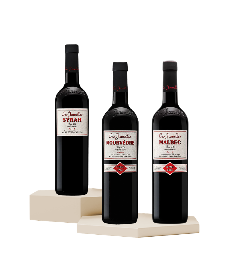 Les Jamelles Red Wines - Pack of 3