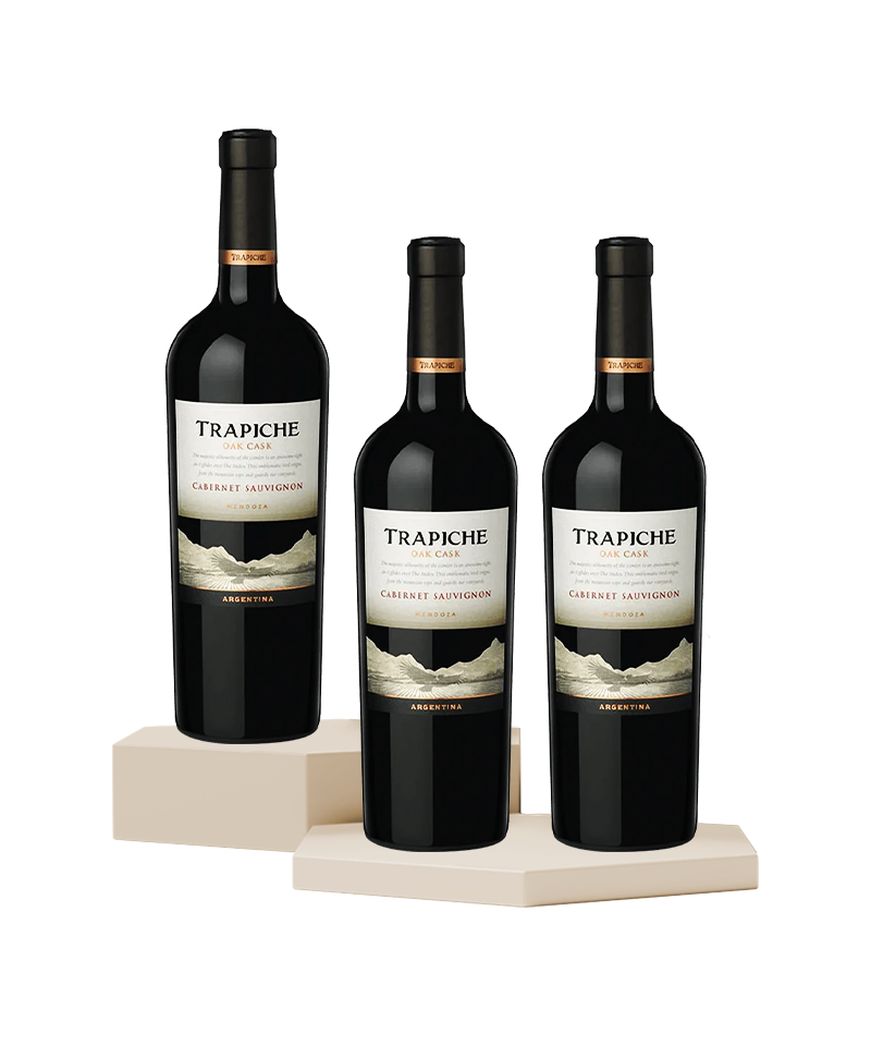 Trapiche Cabernet Sauvignon Oak Cask - Pack of 3