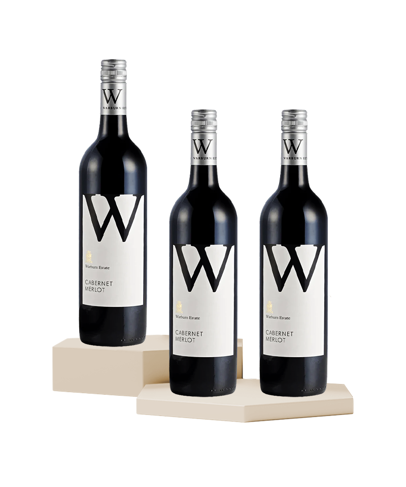 Warburn Estate Premium Cabernet Merlot - Pack of 3