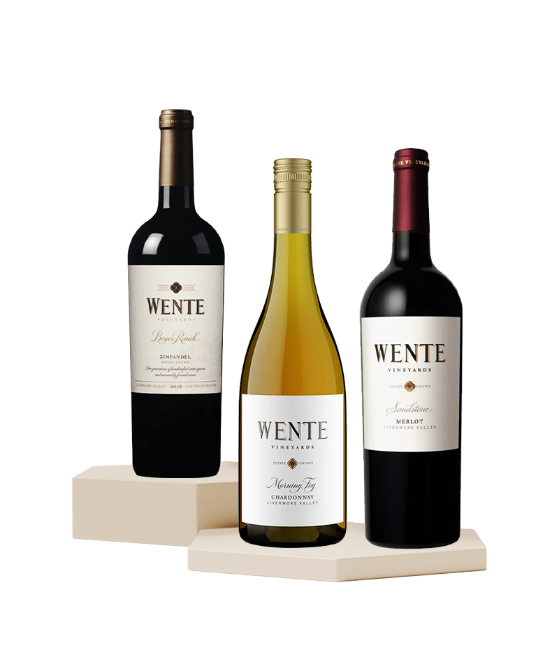 Wente Vineyard Wines - Pack of 3